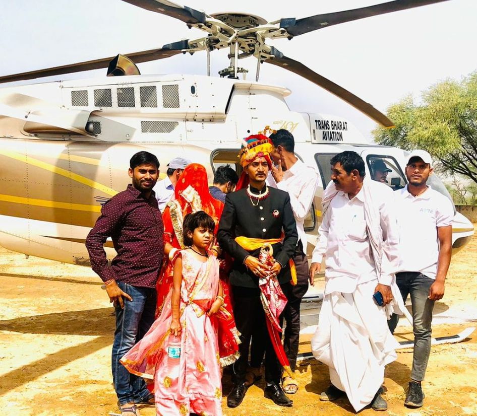 Wedding Helicopter Service